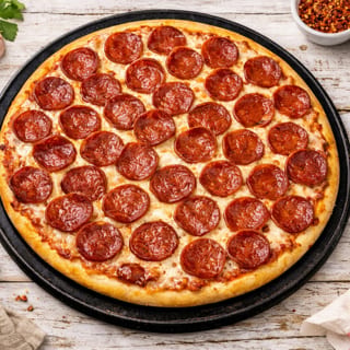 Beef Pepperoni Pizza
