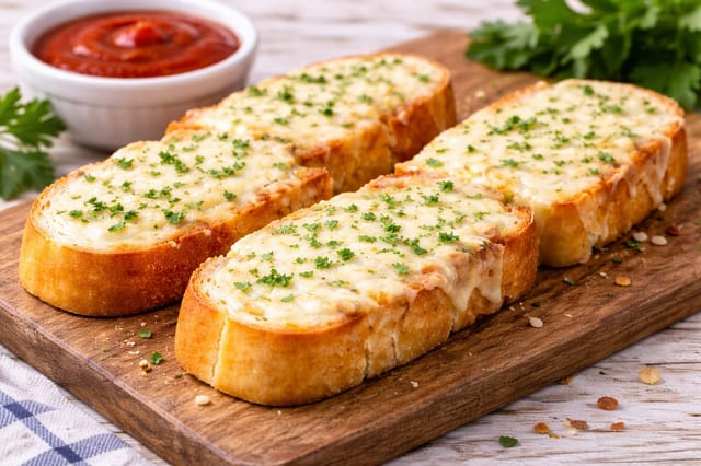 Garlic Bread with Cheese.