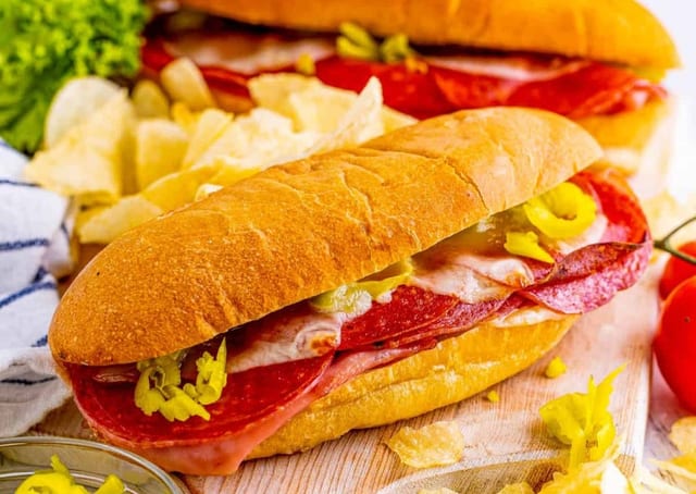 Papa Joe's Famous "Richboy" Sub.