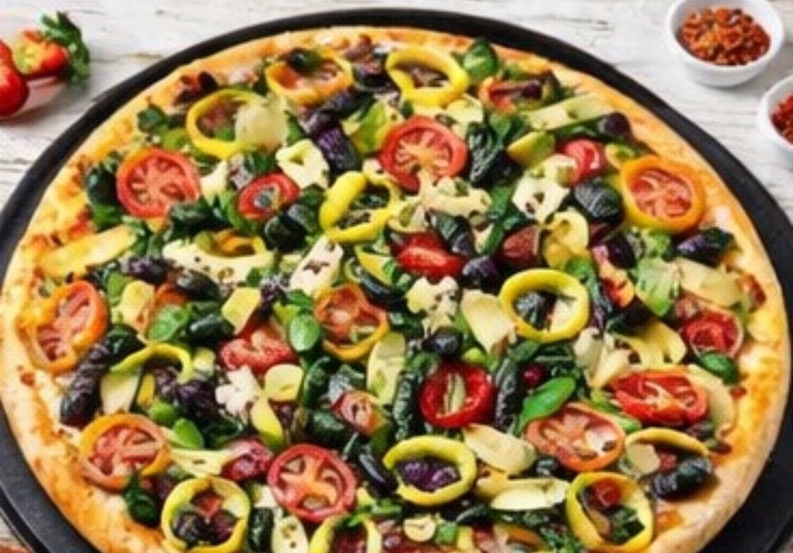 Vegetarian Pizza.