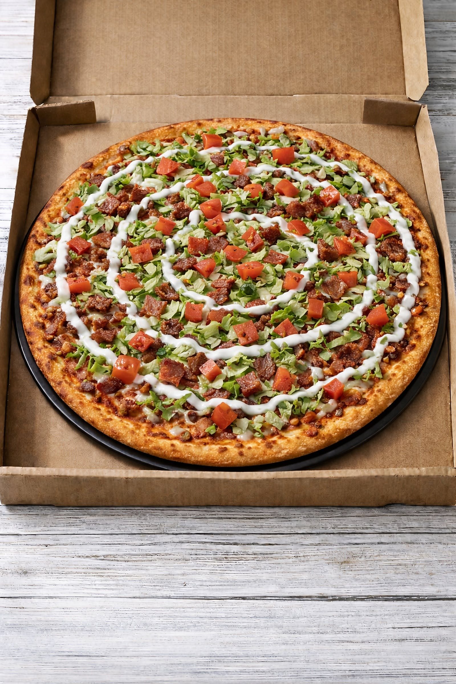 BLT Pizza.