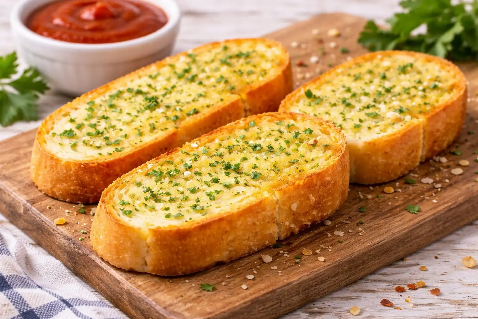 Garlic Bread.
