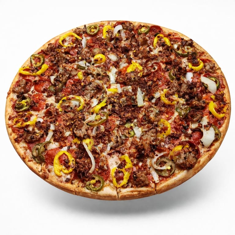 Indulge in Meat Lovers Pizza